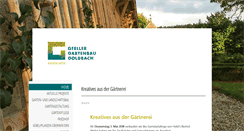Desktop Screenshot of gfeller-gartenbau.ch