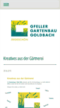 Mobile Screenshot of gfeller-gartenbau.ch