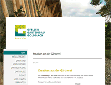 Tablet Screenshot of gfeller-gartenbau.ch